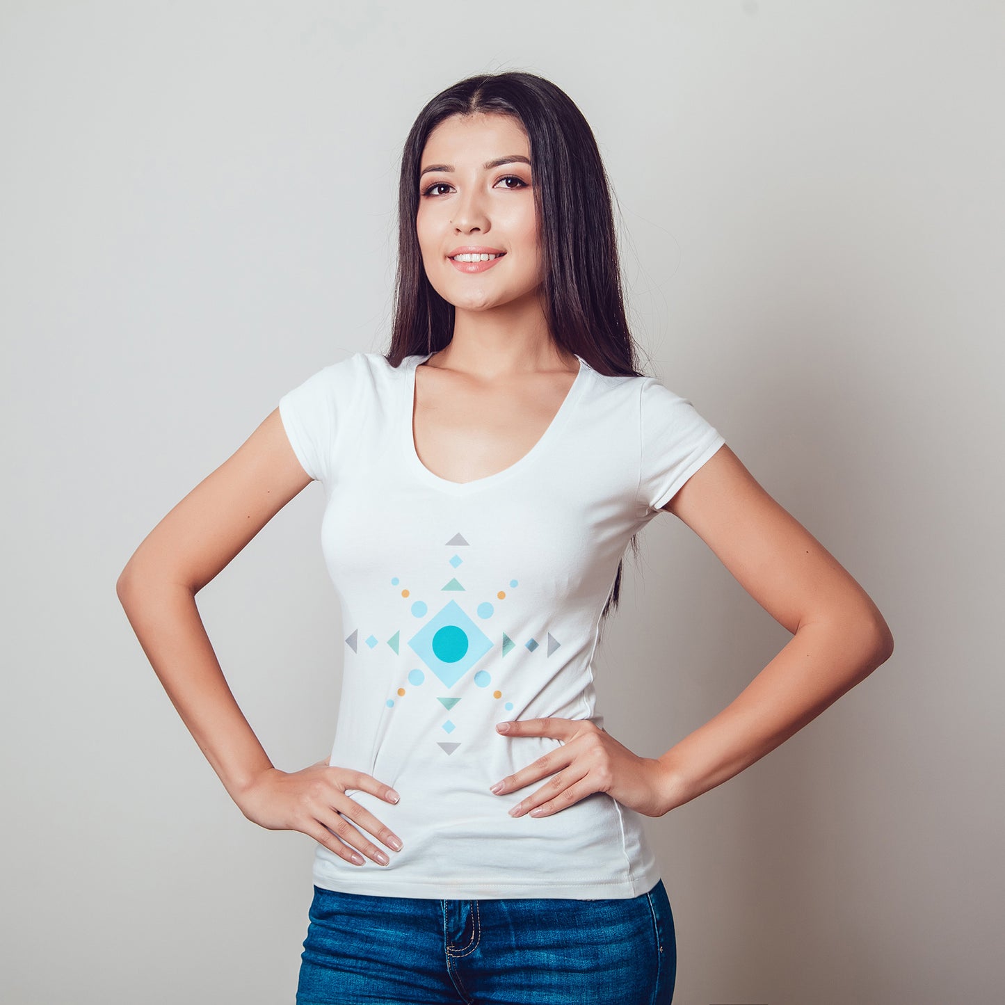 Geo Burst Women's Shirt