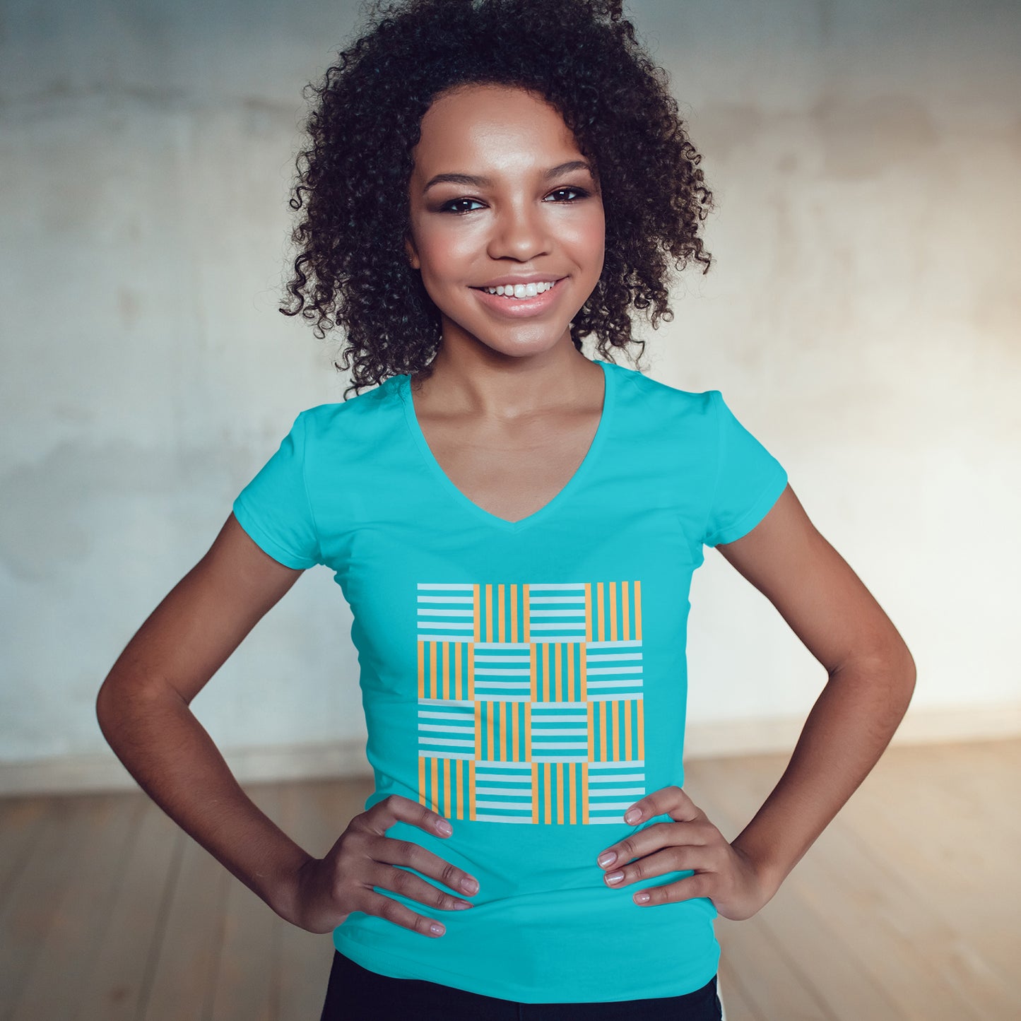 Graphic Weave Women's Shirt