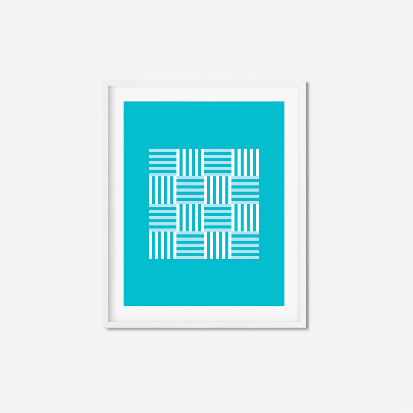 Graphic Weave Poster